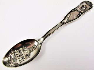 Antique City Hall,  Chester,  Pennsylvania Sterling Silver Souvenir Spoon photo