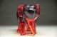 Delicate Chinese Amber Hand Carved Elephant Statue Elephants photo 5
