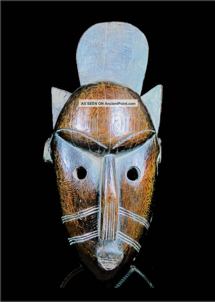 Old Tribal Bamana Mask - Mali Bn14 Other African Antiques photo