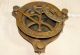 Nautical Bronze Sundial Compass - Antique Brass Sundial Compass Lid Astronomic Compasses photo 2