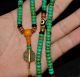 Tibet Tibetan Turquoise Buddhist Buddha Prayer Bead Mala Bracelet Dzi Eye Gd2202 Necklaces & Pendants photo 1