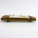 Chinese Hardstone Model Of A Guzheng,  Republic Period Ornaments photo 2