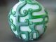 Chinese Peking Glass Carved Two Dragon Snuff Bottle Snuff Bottles photo 3