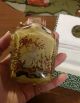 Fine Antique Vintage Chinese Peking Reverse Inside Painted Glass Snuff Bottle Snuff Bottles photo 2