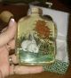 Fine Antique Vintage Chinese Peking Reverse Inside Painted Glass Snuff Bottle Snuff Bottles photo 3