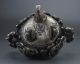 Chinese Silver Copper Hand - Carved Dragon Incense Burner W Qianlong Mark Gd2952 Incense Burners photo 9