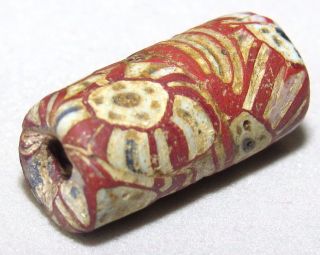 Ancient Roman Bead Eye Patterned 4th Century Rare photo