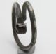 Ancient Celtic Period Silver Coiled Spiral Ring 500 B.  C.  Vf, British photo 1