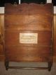 Antique Vintage Oak Medicine Cabinet With Mirror And Towel Bar 1900-1950 photo 10