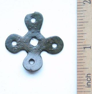 Ancient Bronze Neck Pendant.  Viking Age.  (avg03) photo