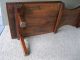 Antique Cobblers Bench,  Pine Wood,  Square Nail Const,  One Board Top,  Drawer 1800-1899 photo 6