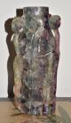 Chinese Carved Jade Or Stone Statue Figure Figurine Purple And Green Other Antique Chinese Statues photo 1