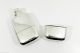 Antique English Solid Silver 1/2 Pt Hip Flask & Cup,  (walker & Hall,  253g,  1914) Other Antique Sterling Silver photo 3