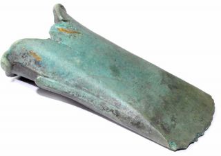 Celtic / Bronze Age Socketed Looped Axe Head - Very Rare Ancient Artifact - B199 photo
