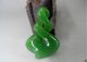 Natural Green Jade Carving Crafted Pendant (扭转乾坤) Necklaces & Pendants photo 1