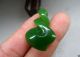 Natural Green Jade Carving Crafted Pendant (扭转乾坤) Necklaces & Pendants photo 4