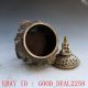 Chinese Bronze Incense Burner - - Kwanyin& Lotus W Ming Dynasty Xuande Mark Incense Burners photo 3