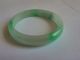 China Green Jadeit Jade Half Round Side Bangle Bracelet With Gia Bracelets photo 3