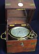 Antique Marine Chronometer,  Robert Roskell,  Liverpool Ca1840 - 60 Mahogany Box Clocks photo 1