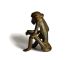 African Antique Cast Bronze Akan Ashanti Gold Weight - A Monkey 1 Sculptures & Statues photo 2