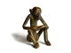 African Antique Cast Bronze Akan Ashanti Gold Weight - A Monkey 1 Sculptures & Statues photo 4