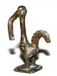 Rare Antique African Bronze Akan Ashanti Gold Weight A Bird With A Funny Beak Sculptures & Statues photo 3