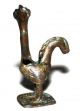 Rare Antique African Bronze Akan Ashanti Gold Weight A Bird With A Funny Beak Sculptures & Statues photo 4