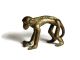 African Antique Cast Bronze Akan Ashanti Gold Weight - A Monkey 6 Sculptures & Statues photo 3