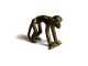 African Antique Cast Bronze Akan Ashanti Gold Weight - A Monkey 6 Sculptures & Statues photo 5