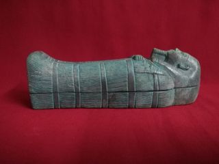 Ancient Egyptian Coffin From 1334 To 1325 Bc Rare Piece photo