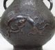 F857: Chinese Tasty Old Copper Flower Vase With Appropriate Work And Quality Vases photo 1