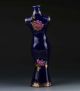 Chinese Jingdezhen Porcelain Hand - Painted Peony Cheongsam Shape Vase G311 Vases photo 4