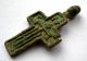 Circa.  1600 - 1700 A.  D Ae Bronze Ecclesiastical Cross Pendant British photo 1