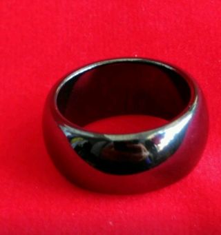 Ring Leklai Hematite Magnetic Thai Amulet Prevent Black Magic Relieve Illness photo