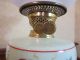 Antique Duplex British Make Oil Lamp Complete With Etched Ball Shade Lamps photo 4