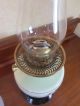 Antique Duplex British Make Oil Lamp Complete With Etched Ball Shade Lamps photo 5