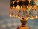 Antique French Art Deco Hand Blown Frosted Glass Table Lamp - Pattern 20th Century photo 4