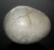 White Hall Stoneware Illinois Pottery White Glazed Lunch Hour Piece Darning Egg Crocks photo 2