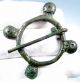 Medieval Bronze Decorated Ring Brooch / Fibula - Rare Ancient Artifact - B425 Roman photo 2