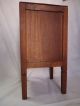 Antique Hand Carved Side Cabinet Nightstand End Table Art Deco 1900-1950 photo 2