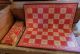Antique Milburn Checker Board Advertising,  Milburn Wagon Ad,  Antique Checkers Primitives photo 3