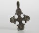 Viking Period Bronze Decоrated Cross Scandinavian Norse Pendant 900 Ad Vf, Scandinavian photo 7