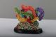 Exquisite Hand Carved Cloisonne Colour Enamels Phoenix Porcelain Statue J986 Other Antique Chinese Statues photo 3