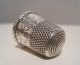 Scarce Stern Bros 9 Antique Sterling Silver Bird & Bell Flower Thimble C.  1900 Thimbles photo 4