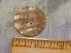 Antique Vintage Button Carved Mother Of Pearl Abalone Shell 145 - A Buttons photo 4