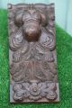 Stunning Early 19thc Gothic Wooden Oak Intricate Lion Head Carved Corbel C1820s Corbels photo 8