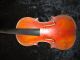 Old Antique Violin One Peice Back 1900 ' S German Or Italian String photo 3