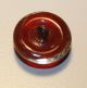 Antique Art Glass Pareweight Button Red & Gold Swirl Buttons photo 1