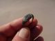 Ancient Roman Bronze Engraved Ring,  Displayed A Zoomorphic Image Roman photo 1