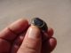 Ancient Roman Bronze Engraved Ring,  Displayed A Zoomorphic Image Roman photo 5